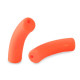 Acryl Perle Tube 32x8mm Fluor orange